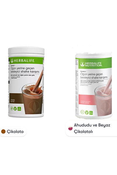Herbalife Süper İkili Formül 1 Öğün Yerine Geçen Besleyici Shake Karışımı Çik...