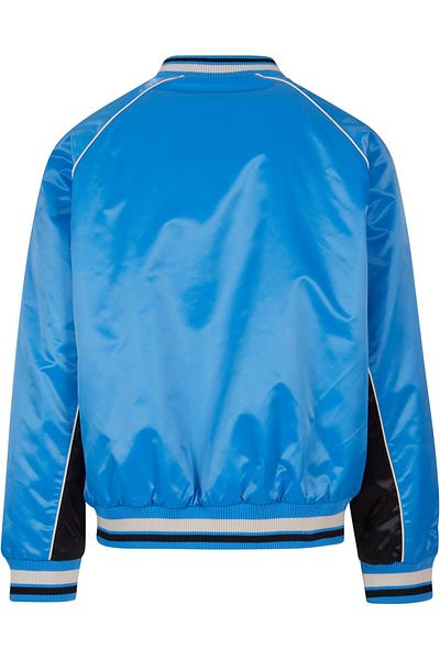 FUBU Herren FM241-012-1 Varsity Satin Raglan Bomber Jacket