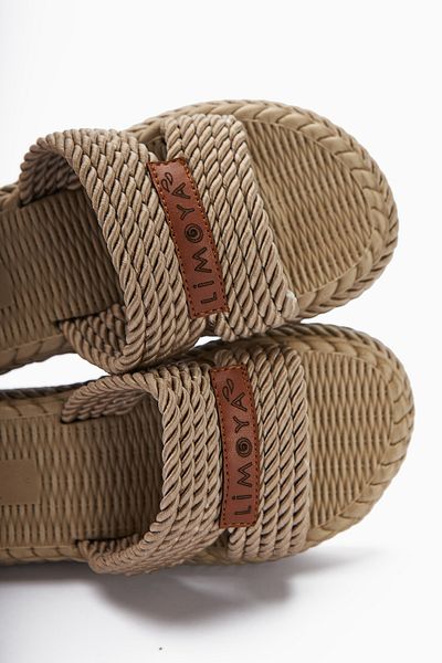 Limoya Menna Mink Comfort Women's Straw Slippers
