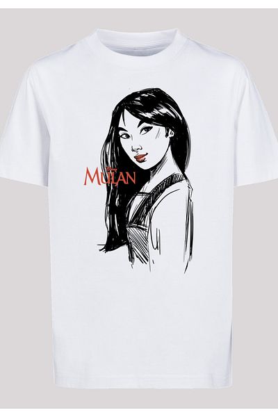F4NT4STIC Kinder Mulan Sketch With Kids Basic Tee
