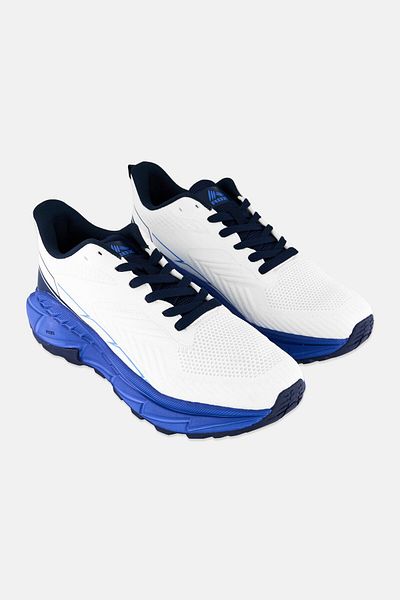 RBX Men Lace Up Running Shoes, White