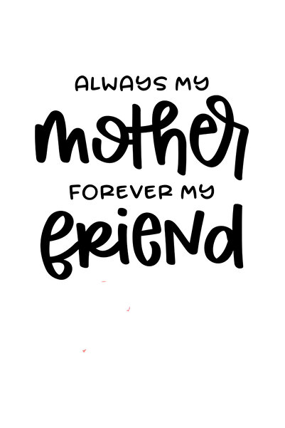 StoryGift Romania Sticker Adeziv 90CM Cu Text In Engleza Always My Mother For...