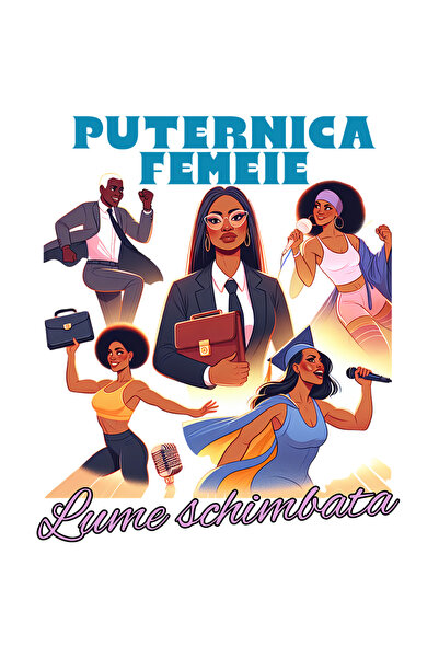 StoryGift Romania Sticker Adeziv Femeie In Mai Multe Situatii Text Motivation...