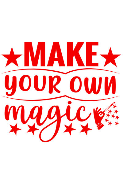 StoryGift Romania Sticker Adeziv 90CM Exterior pentru cele care isi creeaza propria magie , Vinyl Rosu, 90 cm