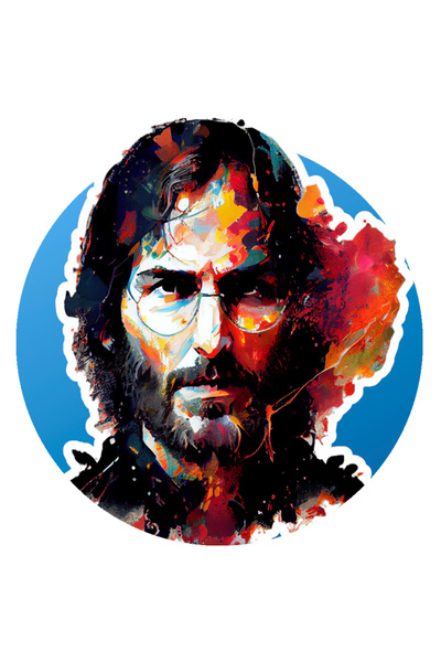 StoryGift Romania Sticker Adeziv 90CM Cu Portret, Personaj, Ochelari, Efect A...