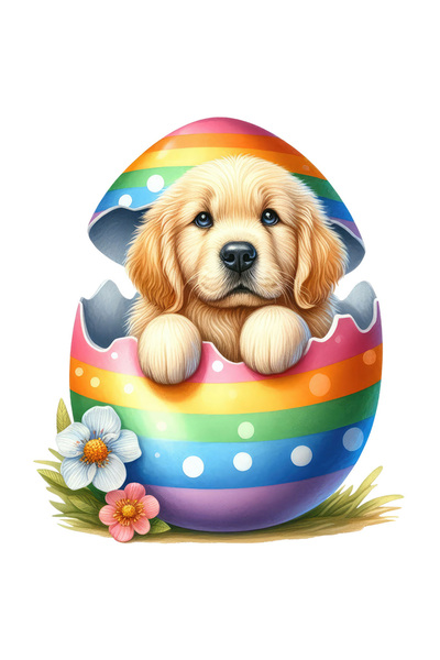 StoryGift Romania Sticker Autocolant 70CM cu un catel curios care iese dintr-...