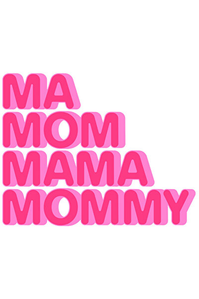 StoryGift Romania Sticker Eticheta 40CM Cu Text In Engleza Ma Mom Mama Mommy,...