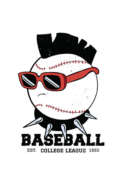 StoryGift Romania Sticker Eticheta 50CM Cu Mesaj In Engleza Baseball, Minge, ...