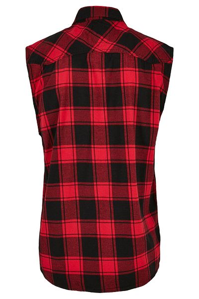 Brandit Herren Checkshirt Sleeveless
