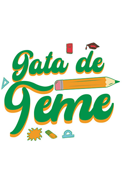 StoryGift Romania Sticker Autocolant 70CM cu Rechizite Scoala Creion Text In ...