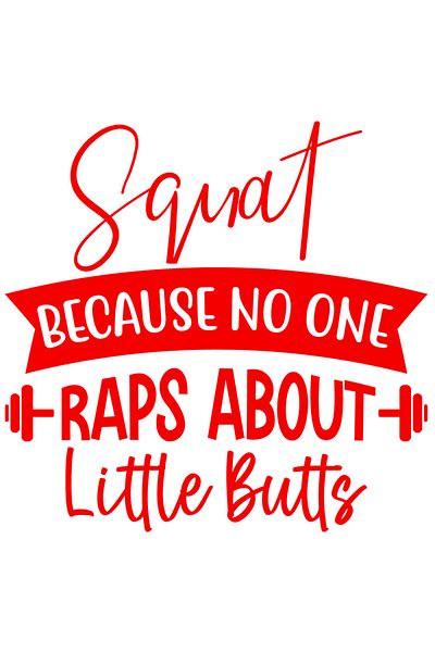 StoryGift Romania Sticker Label 50CM Exterior for fitness lovers with the message "Squat, because no one