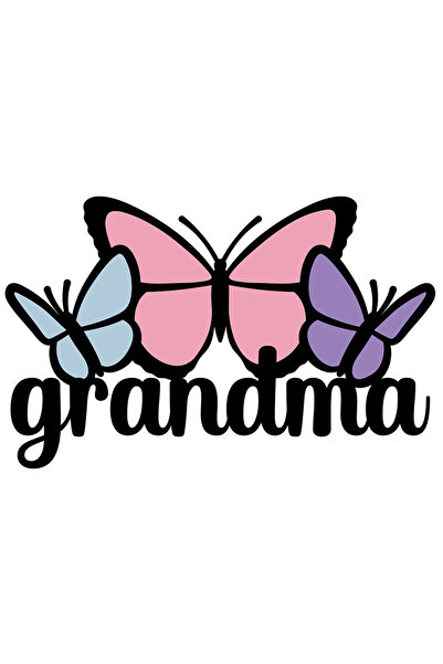 StoryGift Romania Sticker Autocolant 70CM Cu Fluturi Colorati Text In Engleza...