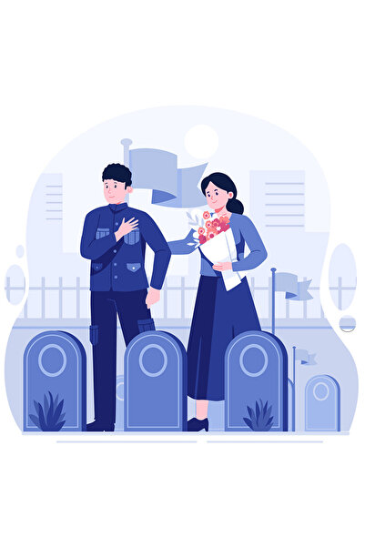 StoryGift Romania Sticker Autocolant 70CM Cu Zi Memoriala, Morminte, Buchet, ...