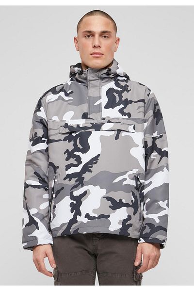 Brandit Herren Fleece-Windbreaker zum Überziehen