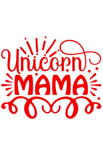 StoryGift Romania Sticker Eticheta 40CM Exterior pentru o mama de unicorni - ...