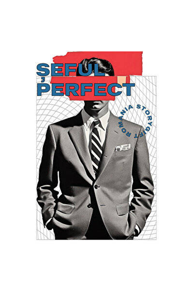 StoryGift Romania Sticker Autocolant 70CM Adeziv seful perfect om in costum, ...