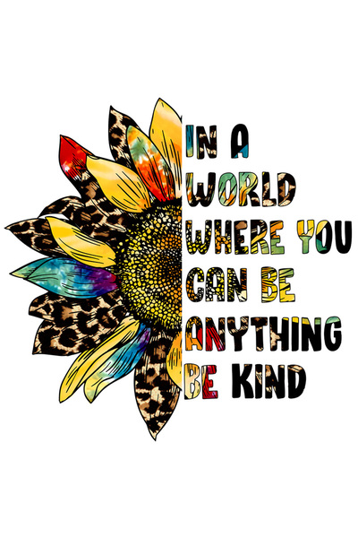 StoryGift Romania Sticker Autocolant 70CM cu mesajul "In a world where you ca...