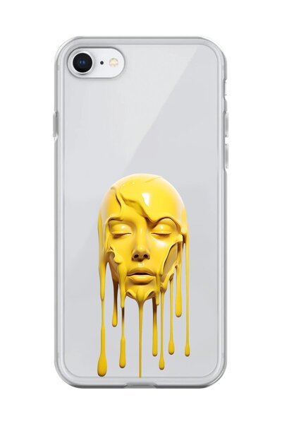 Dali Design حافظة شفافة متوافقة مع هاتف iPhone 6 بتصميم جمالي للوجه 6