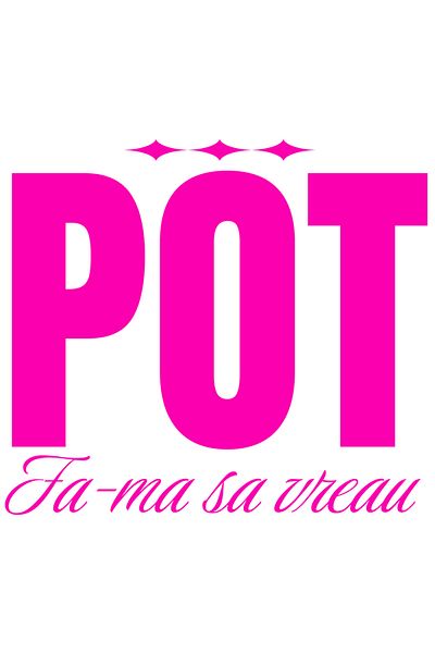 StoryGift Romania Sticker Eticheta 50CM cu Mesaj Motivational In Limba Romana Text Pot Fa-ma Sa Vreau Ignoranta