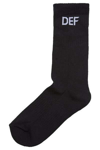 DEF Damen 3-pack Socks Black