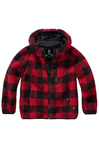 Brandit Damen Kids Teddyfleecejacket Hood