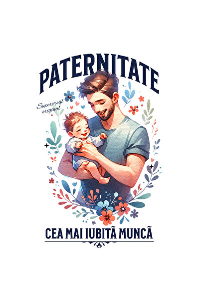 StoryGift Romania Sticker Adeziv Paternitate_ Supereroul Original Cea Mai Iub...