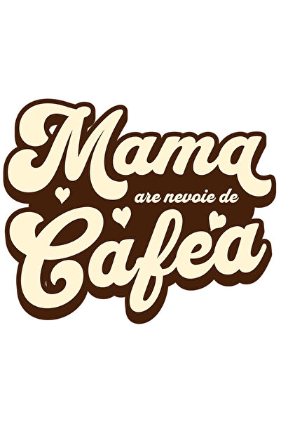 StoryGift Romania Sticker Autocolant 70CM cu Text Haios Mama Are Nevoie De O ...