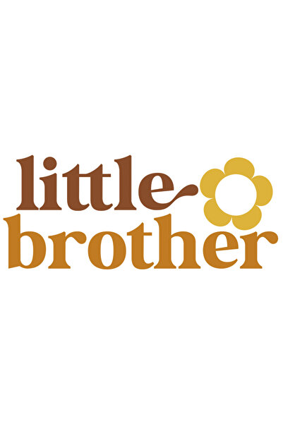 StoryGift Romania Sticker Eticheta 50CM Cu Text Colorat In Engleza Little Bro...