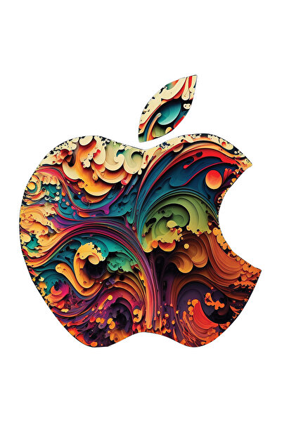 StoryGift Romania Sticker Adeziv 90CM Cu Logo Still Apple, Mar Culori Curgato...