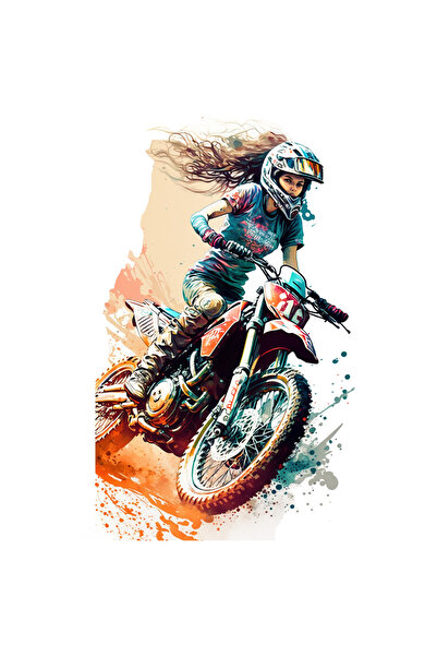 StoryGift Romania Sticker Autocolant 70CM Cu Motocicleta, Off Road, Iubitori ...