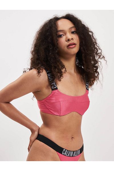 Calvin Klein Damen Underwear Intense Power Rib Bikini Oberteil