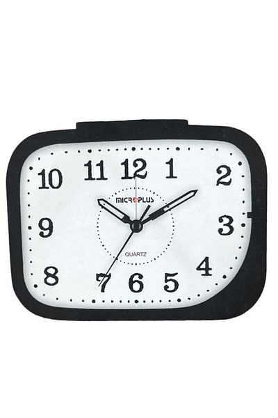 Micro Plus Microplus Analogue Alarm Clock Black PS-4732