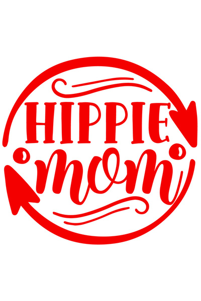 StoryGift Romania Sticker Autocolant 70CM Exterior pentru o mama hippie - iub...
