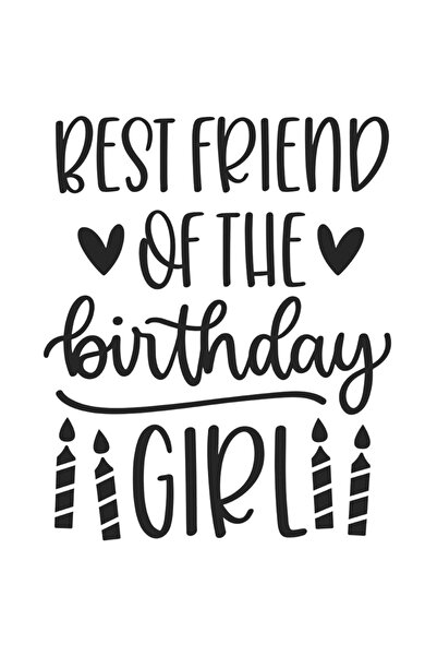 StoryGift Romania Sticker Adeziv 90CM Cu Text In Engleza Best Friend Of The B...