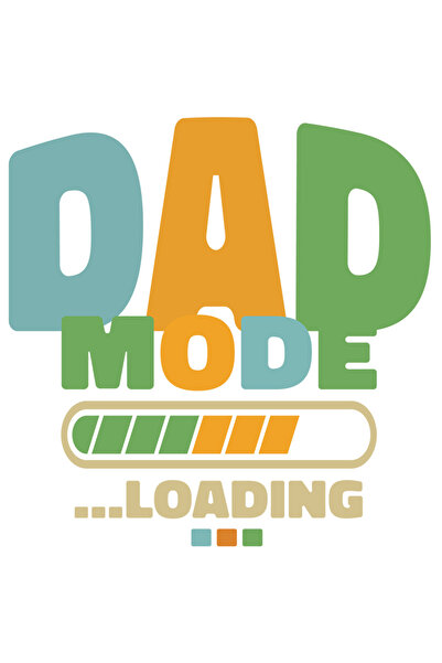 StoryGift Romania Sticker 15 Cm Personalizata Pentru Tati Cu Mesajul Motivational In Engleza Dad Mode Loading, Cu