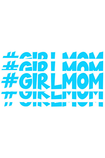 StoryGift Romania Sticker Exterior cu "#Girlmom" - fata mamei iubire afectiun...