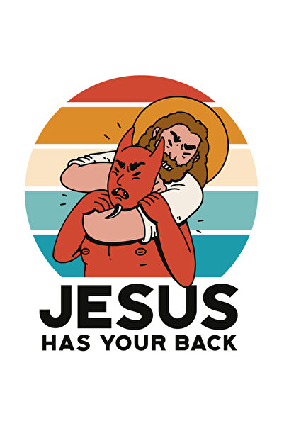 StoryGift Romania Sticker Autocolant 70CM Personalizata Iisus, Demon, Iad, Ra...