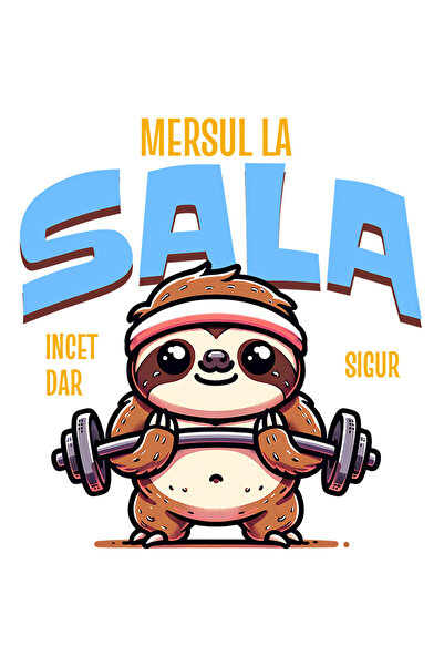 StoryGift Romania Sticker Eticheta 40CM cu Animal Lenes Gras La Sala Ridicat ...