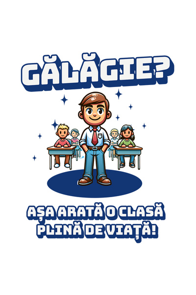 StoryGift Romania Sticker Adeziv 90CM Adeziv Galagie_ Asa arata o clasa plina...