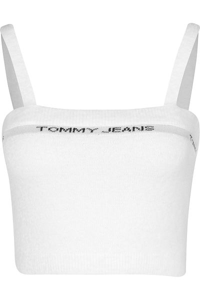 Tommy Hilfiger Damen Tommy Jeans Furry Top