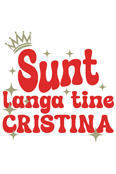 StoryGift Romania Sticker Adeziv 90CM cu Coroana Regala De Printesa stele Str...