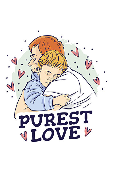 StoryGift Romania Sticker Autocolant 70CM Cu Mesaj In Engleza Purest Love, Pa...