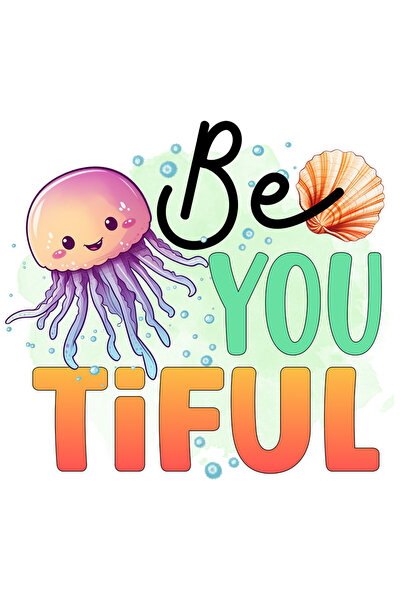 StoryGift Romania Sticker Cu Mesajul "be You Tiful", Vara, Vacanta, Relaxare,...