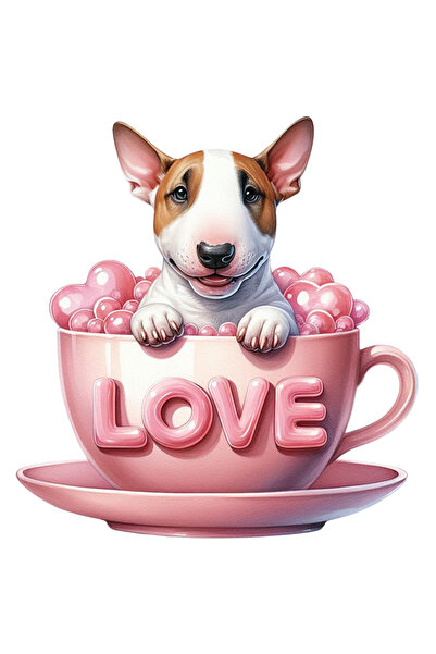 StoryGift Romania Sticker Eticheta 50CM cu un catel jucaus, ilustratie, sta i...