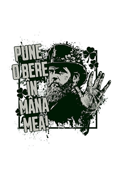 StoryGift Romania Sticker Autocolant 70CM Adeziv Pune o bere în mana mea! Cow...