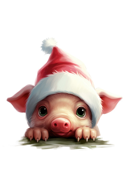 StoryGift Romania Sticker Autocolant 70CM cu un purcelus timid, ilustratie, e...