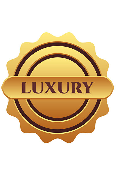 StoryGift Romania Sticker Adeziv 90CM Cu Mesaj In Engleza Luxury, De Lux, Emb...