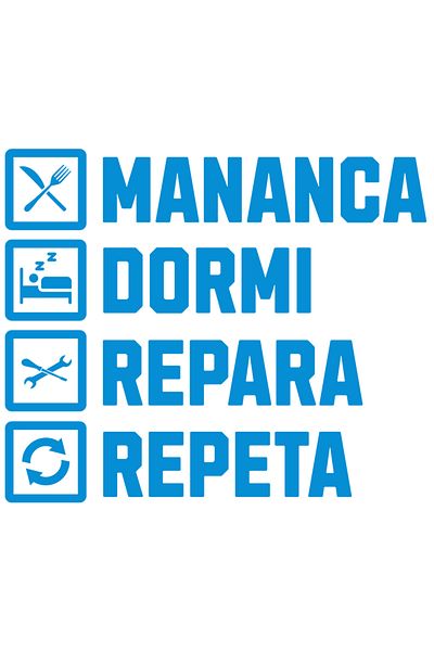 StoryGift Romania Sticker Eticheta 40CM cu Rutina Zilnica Barbat Meserias Harnic Text In Limba Roamana Mananca D