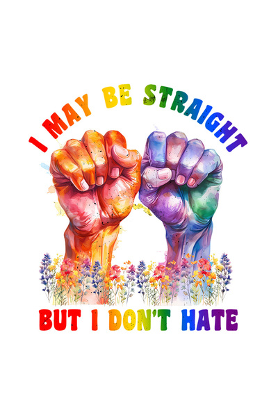 StoryGift Romania Sticker Autocolant 70CM cu mesajul "I may be straight but I...