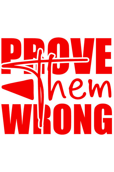 StoryGift Romania Sticker Adeziv 90CM Exterior cu mesajul "Demonstreaza-le ca...